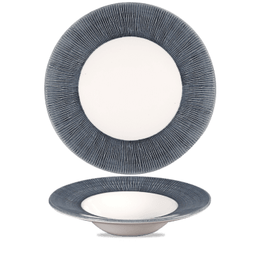 Bamboo Spinwash Mist Wide Rim Bowl 28cm | Box of 12