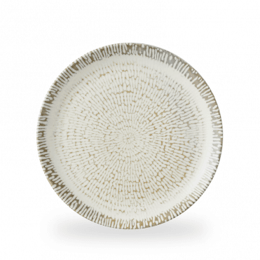 Cascade Taupe Evolve Coupe Plate 11.25" | Box of 12