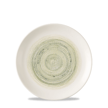 Elements Fern Evolve Coupe Plate 6.5" | Box of 12
