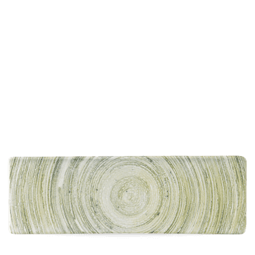 Elements Fern Oblong Plate 33X11cm | Box of 6