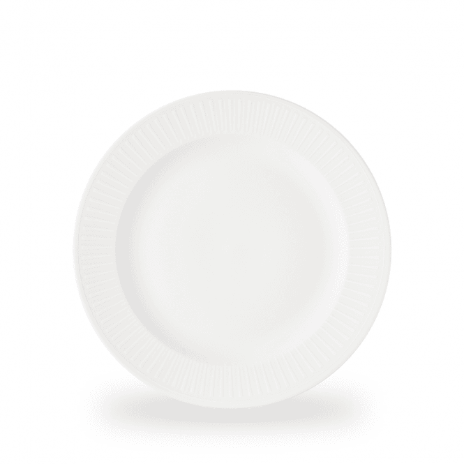 Churchill Era White Profile Plate 10.875