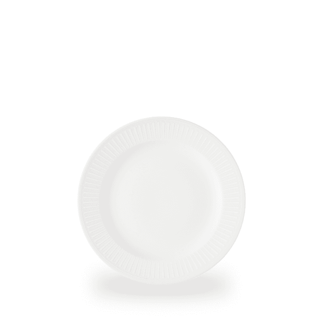 Churchill Era White Profile Plate 8 1/4
