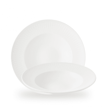 Era White Profile Wide Rim Bowl Large 10.90" | Box of 12