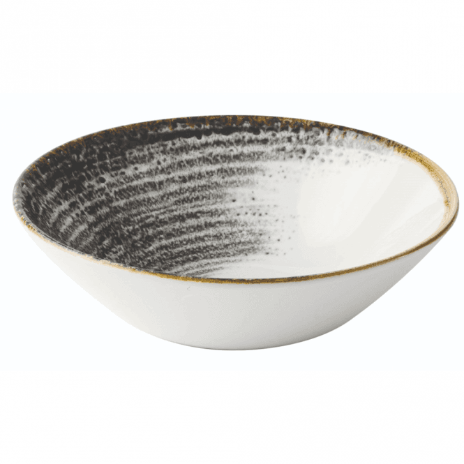 Churchill Homespun Accents Black Evolve Deep Bowl 8 3/4