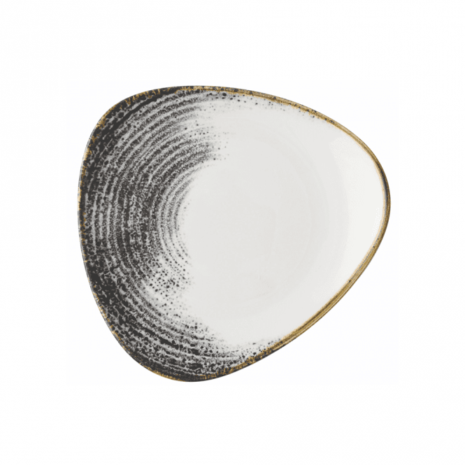 Churchill Homespun Accents Black Lotus Plate 11 1/4