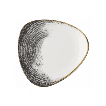 Homespun Accents Black Lotus Plate 11 1/4" | Box of 12