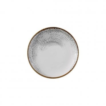 Homespun Accents Jasper Grey Evolve Coupe Plate 11.25" | Box of 12