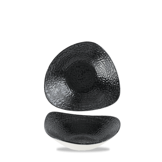 Churchill Homespun Chroma Black Lotus Bowl 7