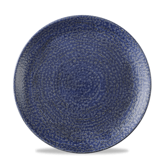 Churchill Homespun Chroma Twilight Evolve Coupe Plate 10.25