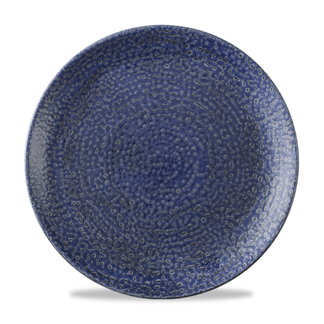 Churchill Homespun Chroma Twilight Evolve Coupe Plate 11.25