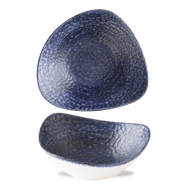 Churchill Homespun Chroma Twilight Lotus Bowl 9