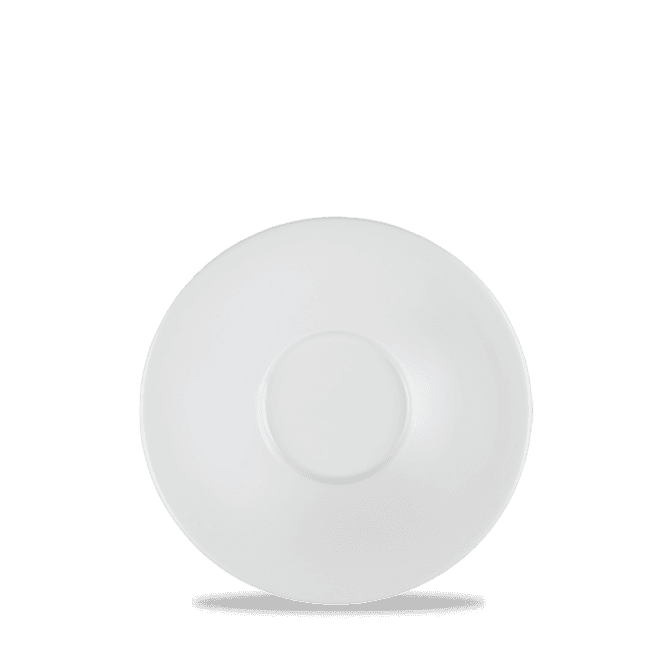 Churchill Menu Porcelain Broad Rim Tea Saucer 6.5In | Box of 6