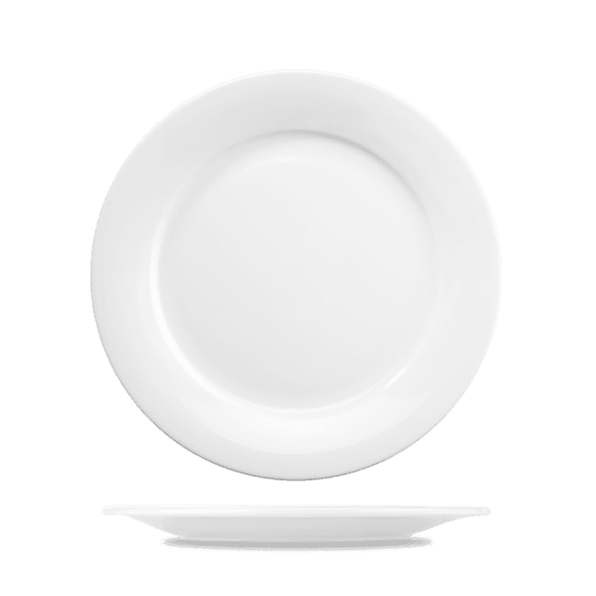 Churchill Menu Porcelain Mid Rim Dinner Plate 10