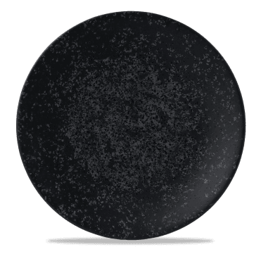 Menu Shades Caldera Ash Coupe Plate 11 3/8" | Box of 6