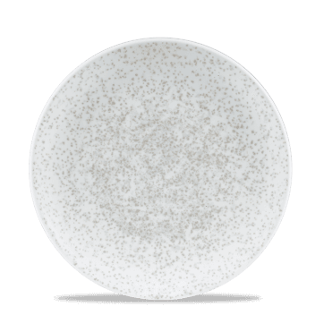 Menu Shades Caldera Chalk White Coupe Plate 8.4" | Box of 6