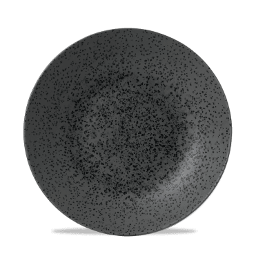 Menu Shades Caldera Flint Grey Coupe Bowl 9 7/8" | Box of 6