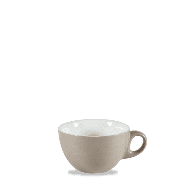 Churchill Menu Shades Smoke Cappuccino Cup 12oz | Box of 6