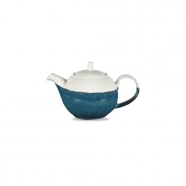 Monochrome Sapphire Blue Profile Beverage Pot 15oz | Box of 4
