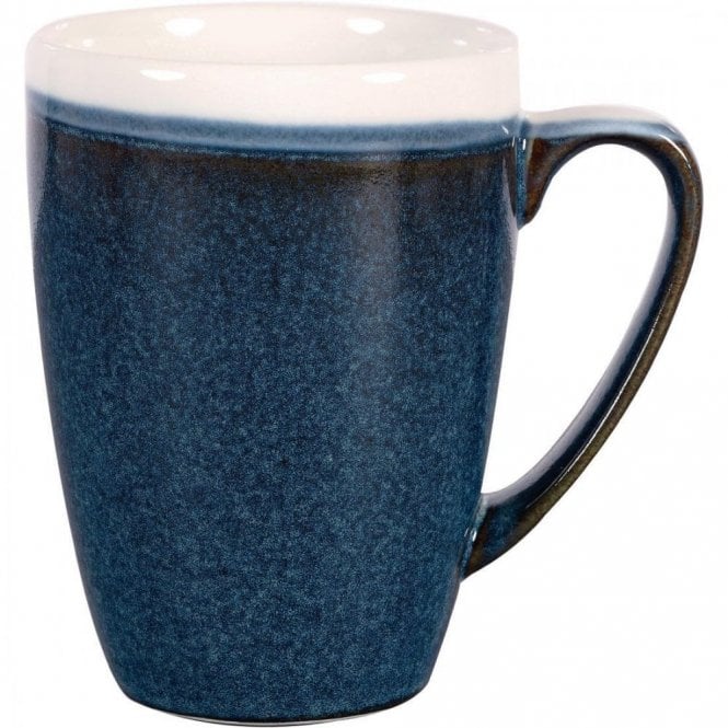 Churchill Monochrome Sapphire Blue Profile Mug 12oz | Box of 12