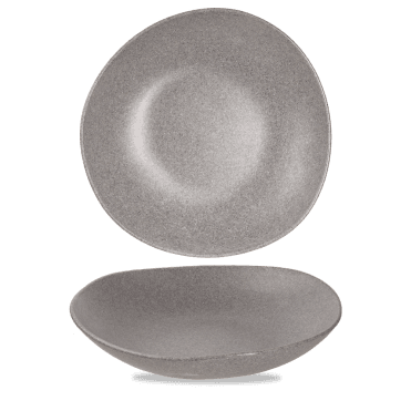 Plastic Trace Granite Melamine Bowl 15" | Box of 2