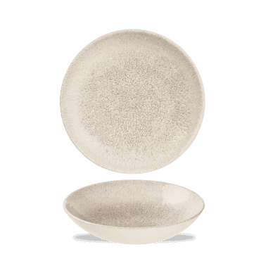 Raku Agate Grey Evolve Coupe Bowl 7.25" | Box of 12