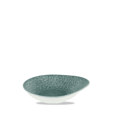 Raku Topaz Blue Round Round Dish 6 3/8X5 5/8" | Box of 12