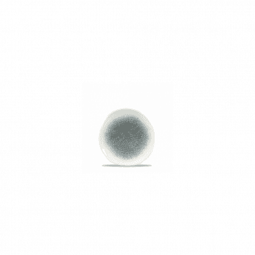 Raku Topaz Blue Round Trace Plate 7 1/4" | Box of 12