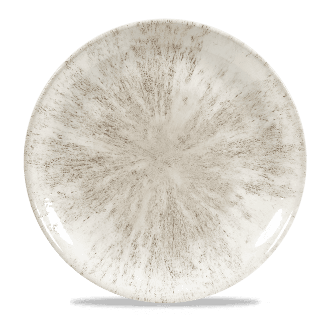 Churchill Stone Agate Grey Evolve Coupe Plate 11.25