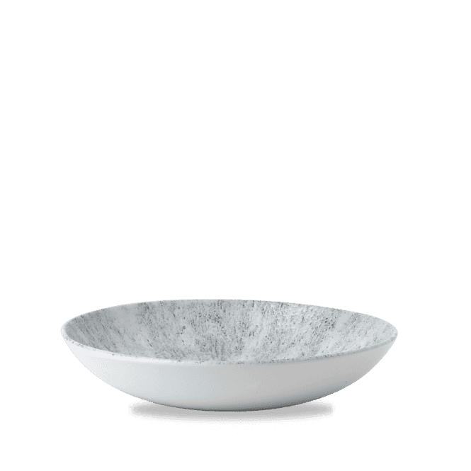 Churchill Stone Pearl Grey Evolve Coupe Bowl 9.75