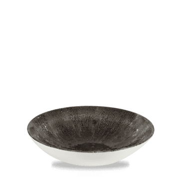 Stone Quartz Black Evolve Coupe Bowl 9.75" | Box of 12