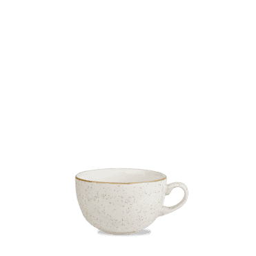 Stonecast Barley White Cappuccino Cup 34cl | Box of 12