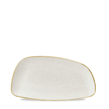Stonecast Barley White Chefs Geo Plate 11 3/4X6 1/8" | Box of 12