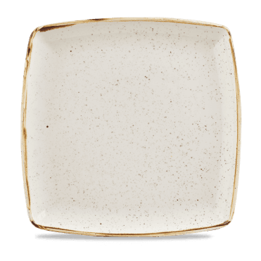 Stonecast Barley White Deep Square Plate 26cm | Box of 6