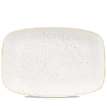 Stonecast Barley White Oblong Chefs Plate 13 1/2" X 9 1/4" | Box of 6
