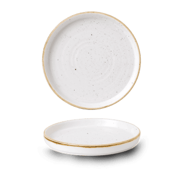 Stonecast Barley White Walled Plate 6.3" | Box of 6
