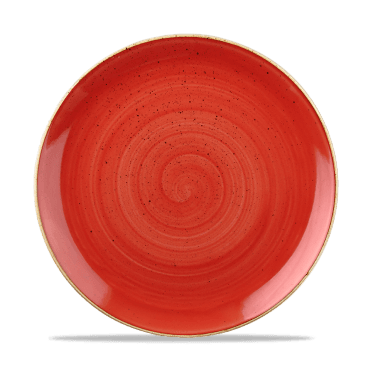Stonecast Berry Red Evolve Coupe Plate 10.25" | Box of 12