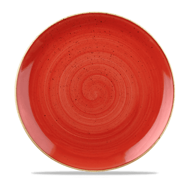 Stonecast Berry Red Evolve Coupe Plate 11.25" | Box of 12