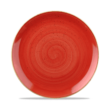 Stonecast Berry Red Evolve Coupe Plate 8.67" | Box of 12