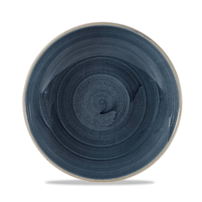 Churchill Stonecast Blueberry Evolve Coupe Bowl 9.75