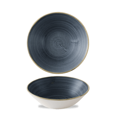 Stonecast Blueberry Evolve Deep Coupe Bowl 7 1/2" | Box of 6