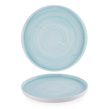 Stonecast Canvas Breeze Walled Plate 11" | Box of 6