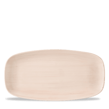 Stonecast Canvas Coral Chefs Oblong Plate 11 3/4X6" | Box of 12