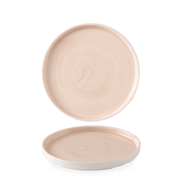 Stonecast Canvas Coral Walled Plate 6.3" | Box of 6