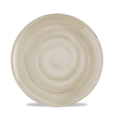 Stonecast Canvas Natural Evolve Coupe Plate 8.67" | Box of 12