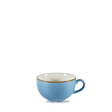 Stonecast Cornflower Blue Cappuccino Cup 12oz | Box of 12