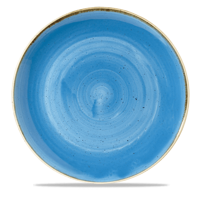 Churchill Stonecast Cornflower Blue Coupe Large Bowl 31cm | Box of 6