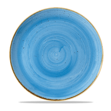 Stonecast Cornflower Blue Coupe Plate 28.8cm | Box of 12