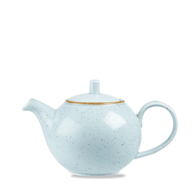 Churchill Stonecast Duck Egg Beverage Pot 42.60cl | Box of 4
