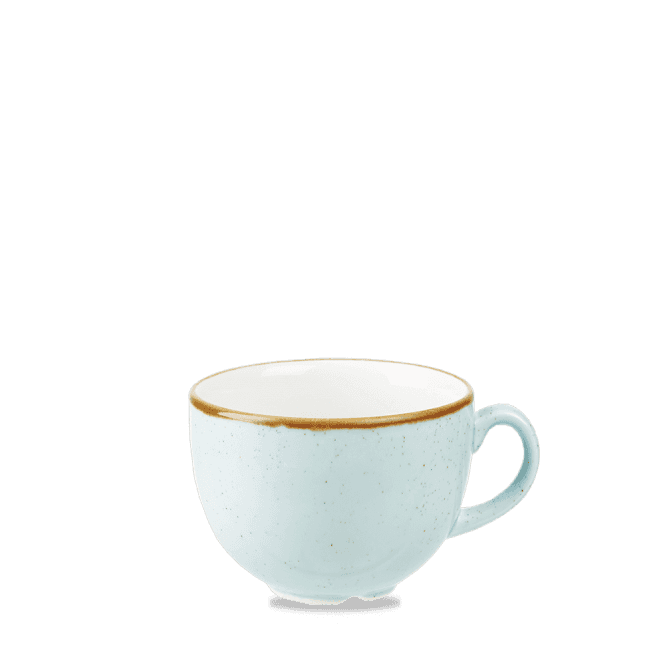 Churchill Stonecast Duck Egg Cappuccino Cup 44cl | Box of 6
