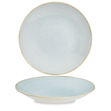 Stonecast Duck Egg Deep Coupe Plate 11" | Box of 12